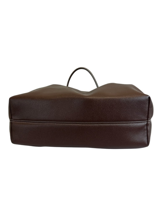 JW PEI Dark Brown Vegan Leather Magnetic Closure Hand & Shoulder Bag Bag Dark Brown / L