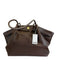 JW PEI Dark Brown Vegan Leather Magnetic Closure Hand & Shoulder Bag Bag Dark Brown / L