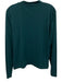 St. John Size L Dark Teal No Fabric Tag High Neck Long Sleeve Stretch Top Dark Teal / L
