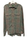 Sid Mashburn Size XXL Green & Red Cotton Plaid Flannel Men's Long Sleeve Shirt Green & Red / XXL