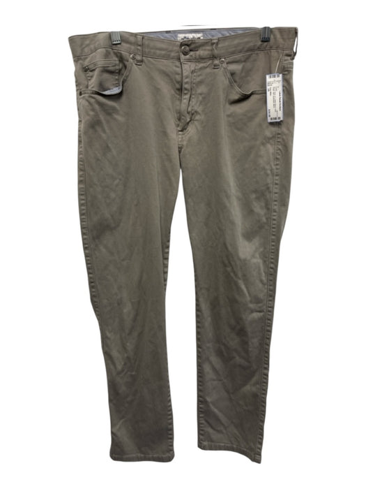 Peter Millar AS IS Size 34 Gray Cotton Blend Solid Khaki Slim Men's Pants Gray / 34