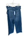 Joes Size 31 Medium Wash Cotton Blend Belt Wide Leg Cropped Button Fly Jeans Medium Wash / 31