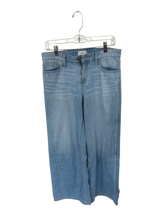 Joes Size 30 Light Wash Cotton Blend Zip Fly Wide Leg Low Rise Pockets Jeans Light Wash / 30