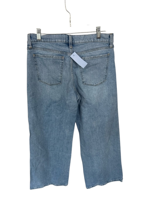 Joes Size 30 Light Wash Cotton Blend Zip Fly Wide Leg Low Rise Pockets Jeans Light Wash / 30