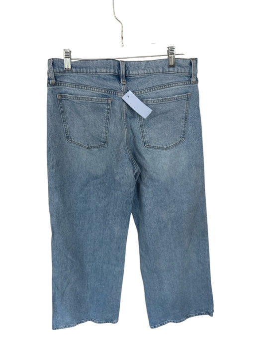 Joes Size 30 Light Wash Cotton Blend Zip Fly Wide Leg Low Rise Pockets Jeans Light Wash / 30