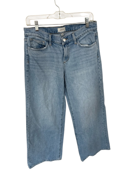 Joes Size 30 Light Wash Cotton Blend Zip Fly Wide Leg Low Rise Pockets Jeans Light Wash / 30
