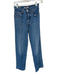 Levis Size 24 Medium Wash Cotton Denim Button Fly High Waist Jeans Medium Wash / 24