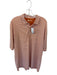 Onward Reserve Size XL Orange & White Polyester Blend Striped Athletic Polo Orange & White / XL