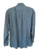 Onward Reserve Size L Grey Nylon Blend Button Down Plaid Men's Shirt Grey / L