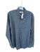 Onward Reserve Size L Blue & Navy Nylon Blend Plaid Button Down Men's Shirt Blue & Navy / L