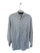 Onward Reserve Size L Gray & White Nylon Blend Gingham Button Down Men's Shirt Gray & White / L