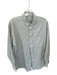 Onward Reserve Size L Green & White Cotton Blend Vertical Stripes Men's Shirt Green & White / L