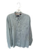 Orvis Size XL Green & White Cotton Blend Gingham Zipper Pocket Athletic Shirt Green & White / XL