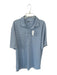 Onward Reserve Size XL sky blue & green Polyester Blend Striped Athletic Polo sky blue & green / XL