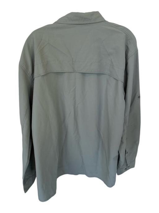 Simms Size XL Slate Green Polyester Pockets Long Sleeve Athletic Men's Jacket Slate Green / XL