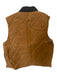 Onward Reserve NWT Size XL Brown & Gray Cotton Blend Quilted Snap Buttons Vest Brown & Gray / XL
