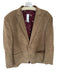Lauren Ralph Lauren Brown & Maroon Corduroy Lined 2 Button Sport Coat Blazer Brown & Maroon / 44r