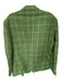 Onward Reserve Green & White Wool Grid 2 Button Sport Coat Men's Blazer Green & White / 44r