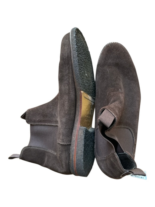 Onward Reserve Shoe Size 9.5 Chocolate Suede Chelsea Stitch Detail Men's Booties Chocolate / 9.5