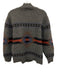 Pendleton Size M Gray Wool Western Zip UP Men's Sweater Gray / M