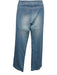Chanel Size 38 Light Wash Cotton Blend Contrast Fading Low Rise Jeans Light Wash / 38