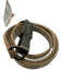 Chanel Beige Leather silver tone hardware Logo Plate Skinny Belts Beige / XXS/XS