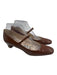 Miu Miu Shoe Size 38.5 Brown Patent Leather Mary Jane Low Heel Pumps Brown / 38.5