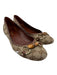 Miu Miu Shoe Size 38.5 Brown Patent Leather Mary Jane Low Heel Pumps Brown / 38.5