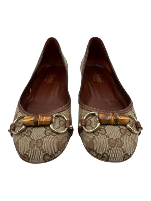 Miu Miu Shoe Size 38.5 Brown Patent Leather Mary Jane Low Heel Pumps Brown / 38.5