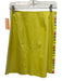 Moschino Cheap & Chic Size 6 Yellow & Multi Cotton A Line Button Detail Skirt Yellow & Multi / 6