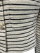 Chanel Size 40 Cream & Black Cotton Blend Mother of Pearl Buttons camelia Jacket Cream & Black / 40