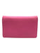 Versace Pink Leather Magnetic Flap Logo Crossbody Gold Hardware Bag Pink / S