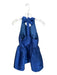 Kate Spade Size 2 Blue Polyester & Silk Sleeveless Back Bow Full Skirt Dress Blue / 2