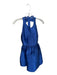 Kate Spade Size 2 Blue Polyester & Silk Sleeveless Back Bow Full Skirt Dress Blue / 2