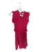 day + moon Size XS Red & Pink Cotton Blend Smocked Gingham Maxi Skirt Set Red & Pink / XS