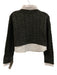 Pilcro Size XXS Gray & White Wool Blend Collared Knit Long Sleeve Sweater Gray & White / XXS
