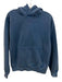 Aritzia Size Small Blue Cotton Blend Hoodie Long Sleeve Kangaroo Sweatshirt Blue / Small