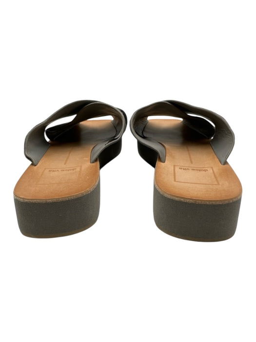 Dolce Vita Shoe Size 7.5 Grey Leather Pony Hair Criss Cross Straps Sandals Grey / 7.5