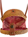 No Brand Brown Straw Woven Cross Body Round Snap Button Closure Bag Brown / S