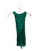 Amanda Uprichard Size XS Forest Green Silk Sleeveless Cowl Neck Front Tie Dress Forest Green / XS