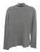 Kinross Size S Gray Cotton & Polyamide Long Sleeve Knit Single Button Cardigan Gray / S