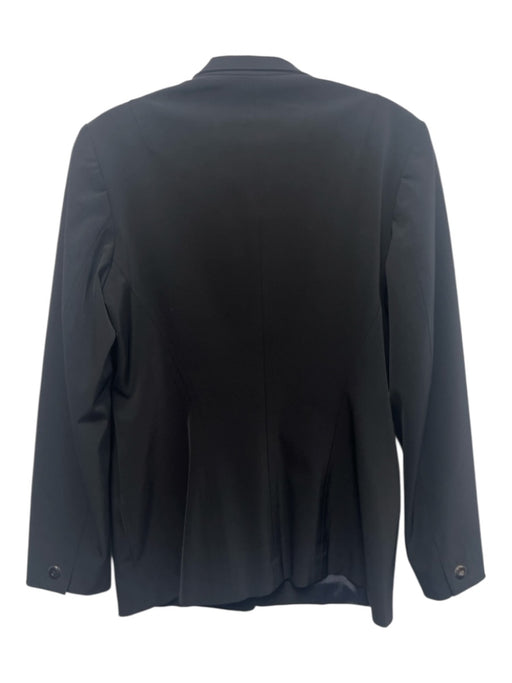 Jil Sander Size 36 Black Polyester & Spandex Buttons Blazer Jacket Black / 36