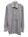 Turnbull & Asser Size 16 White & Multi Cotton Plaid Men's Long Sleeve Shirt White & Multi / 16
