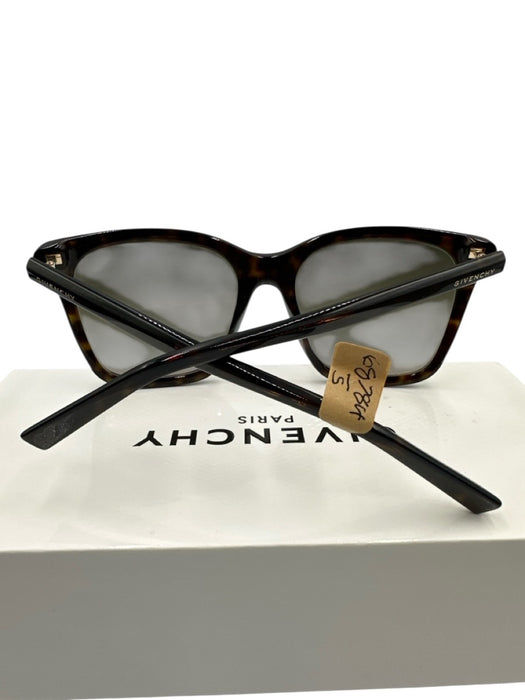 Givenchy Brown & Beige Acetate Tinted Lens Tortoise shell pattern Sunglasses Brown & Beige