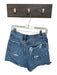 Agolde Size 28 Medium Wash Cotton Blend Raw Hem Denim Button Fly Shorts Medium Wash / 28
