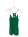 Amanda Uprichard Size M Green & White Polyester Sleeveless Colorblock Romper Green & White / M