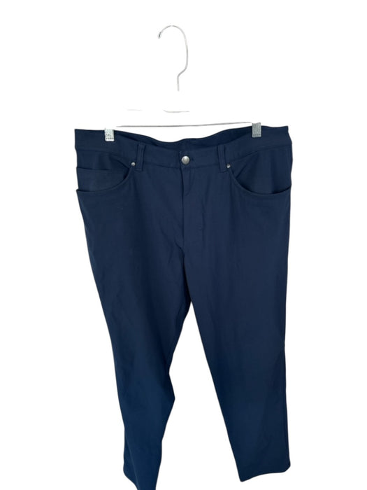 Lululemon Size 36 Navy Polyester Blend Solid Athleisure Men's Pants Navy / 36