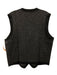 Polo Size XL Gray Wool Blend Micro Vest Men's Sweater Gray / XL