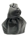 Bottega Veneta Black Leather Zip Close Handbag Knot Detail Dust Bag Incl. Bag Black / S