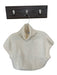 Emory Park Size S/M Cream Polyester Knit Sleeveless Pleated Turtleneck Skirt Set Cream / S/M